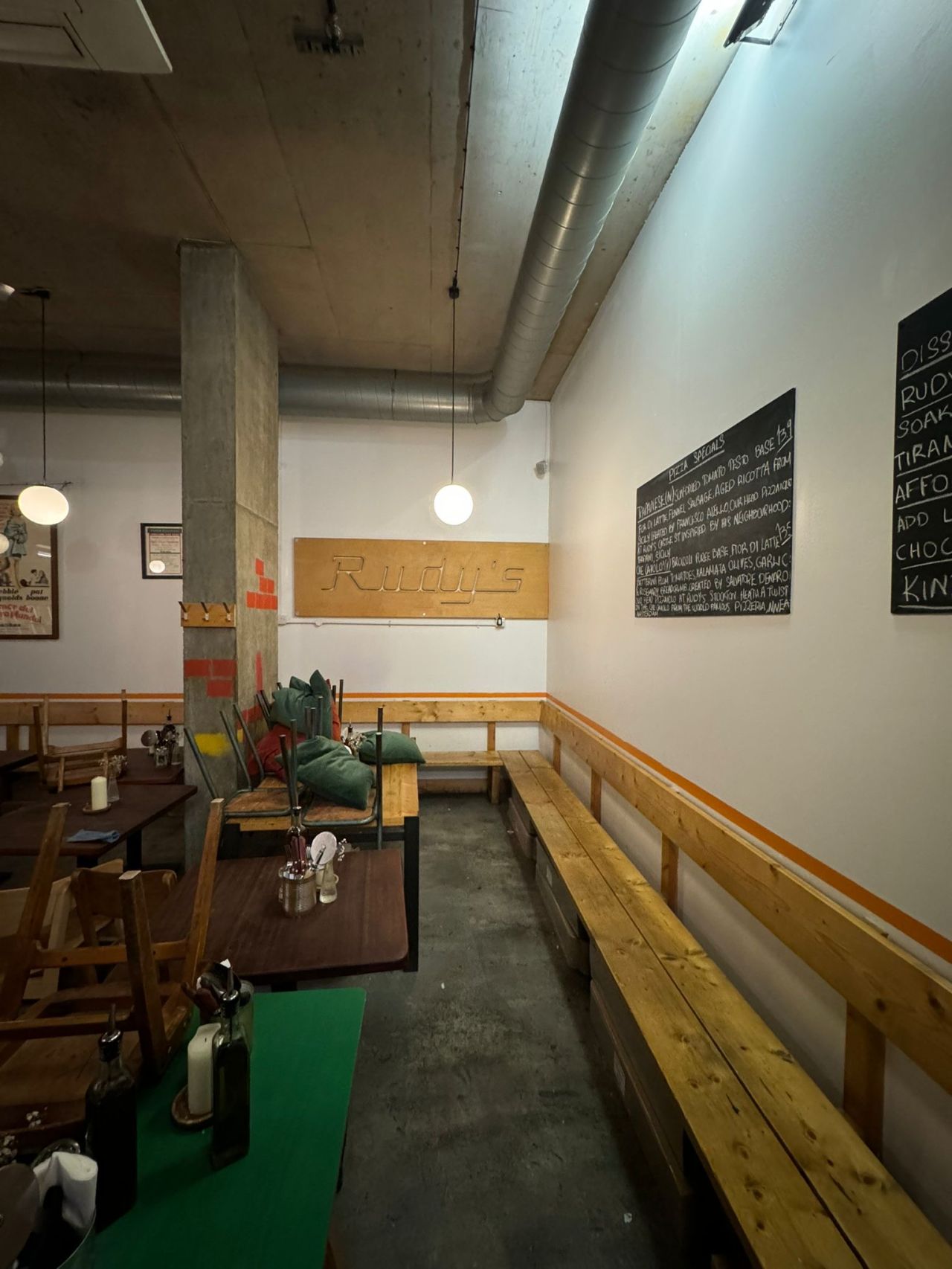 Rudy’s Pizza Napoletana, Manchester, Painting & Decorating